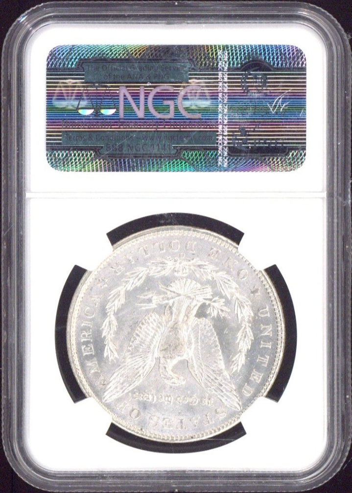 1904年 明治37年　日本円 NGC MS63 スラブ入り 1904-O One Dollar NGC MS63 - US NGC MS63